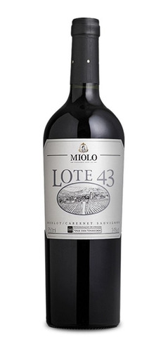 Vinho Miolo Lote 43 - Safra 2018