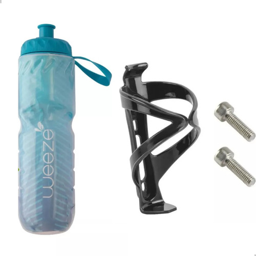 Garrafa Caramanhola 650ml+ Suporte 40g/esporte/bicicleta