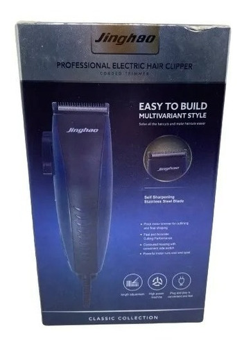 Imagen 8 de 8 de Maquina Corta Pelo Cortadora De Cabello Jinghao Professional