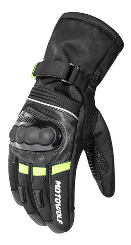 Guantes Para Motociclismo De Invierno Motowolf 0318 - G