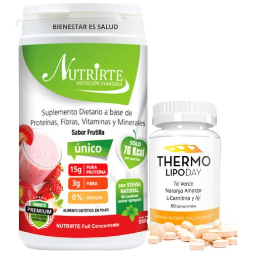 Combo Nutrirte. Quemador De Grasa + Batido (símil Herbalife)