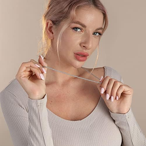 Cadenas De Cuentas De Plata De Ley Para Hombres, Collares De