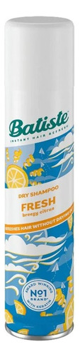 Shampoo Seco En Aerosol Batiste Fresh Breegy Citrus Lavado Sin Agua