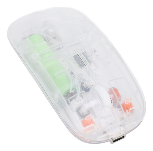 Ratón Transparente, Receptor Usb Inalámbrico, 2,4 G, 3, Ajus