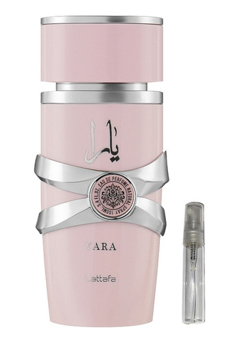 Lattafa Perfume Yara Eau De Parfum 5ml Decant (muestra)