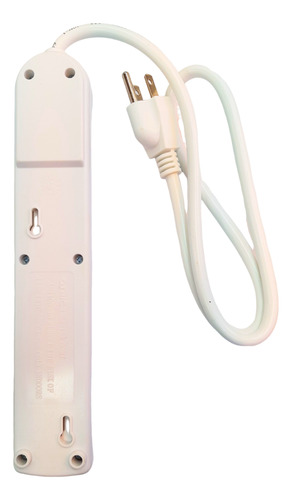 Regleta De 6 Salidas Con Protector Sobre Tensiones Tric
