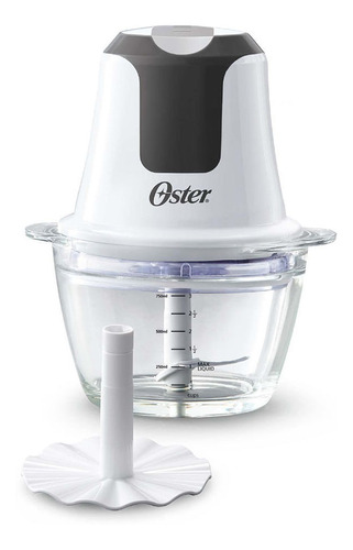 Imagen 2 de 10 de Mini Picadora Oster® 3 Tazas Con Tazón De Vidrio Fpstfp3340