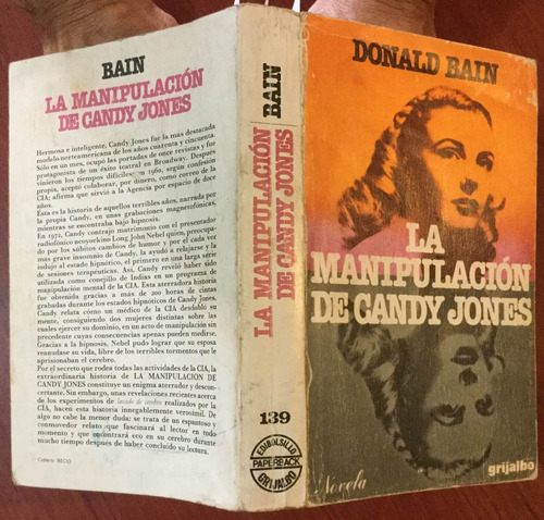 La Manipulación De Candy Jones. Donald Bain 1a. Edición