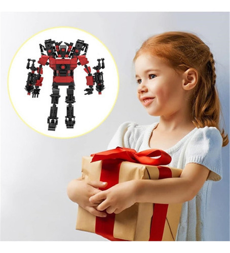 * Altavoz Skibidi Toilet Para Hombre Building Blocks 202