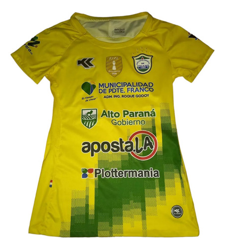 Camiseta De Mujer Pdte. Franco De Paraguay Fútbol De Salón 