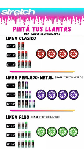 Imagen 2 de 6 de Stretch | Violeta Perlado | Pintura Removible | Linea Perlas