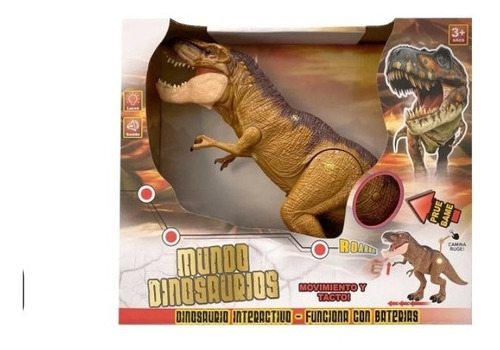 Mighty Megasaur Dinosaurio T-rex Con Luz Y Sonido Art 80089