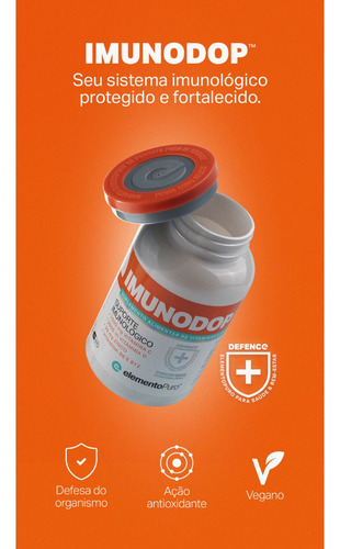 Multivitaminico Imunodop Elemento Puro 120 Caps Premium
