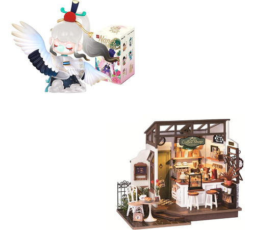 Rowood Diy Kit De Casa En Miniatura, Figura De Acción De Nan