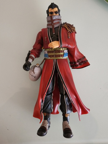 Play Arts Auron Final Fantasy X Con Detalles (Usado)