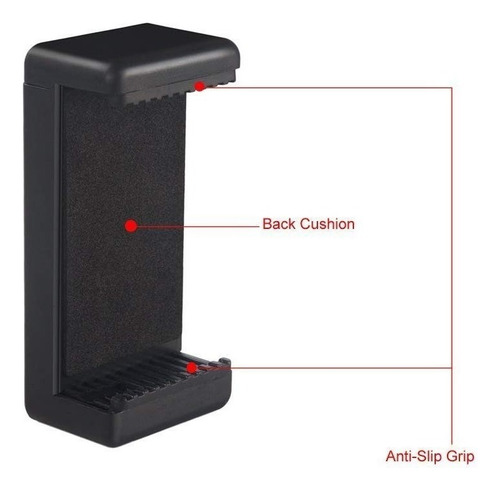 Kit 3 Soporte Para Celular Smartphone Móvil Tripié Pinza