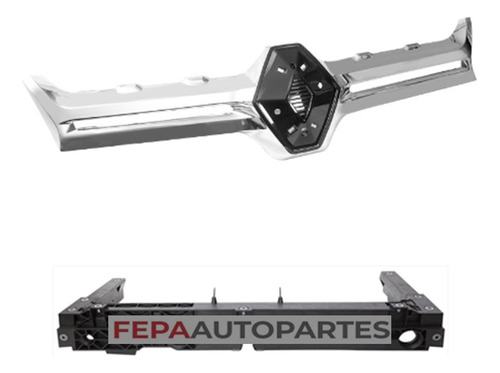 Parrilla Rejilla Frontal Renault Duster 2015 / 2020 Cromada