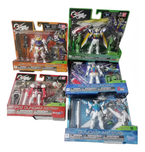 Gundam Breaker Mobile Gundam Infinity Gundam 6 Figuras