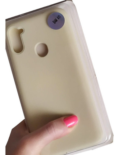 Funda De Silicona Compatible Con Samsung Galaxy A11