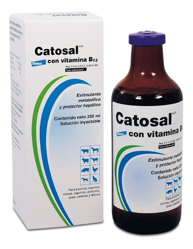 Catosal 250ml Estimulante Metabólico Y Protector Hepático