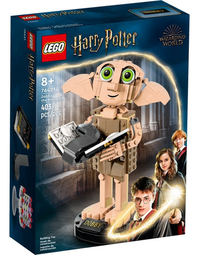 Lego Harry Potter 76421 Dobby El elfo doméstico, cantidad de 403 piezas