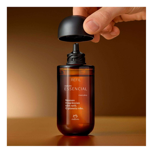 Perfume Masculino Essencial Exclusivo Refil 100ml Natura