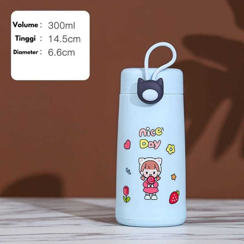 Tomatodo Kawaii Con Stickers 300 Ml Nice Day