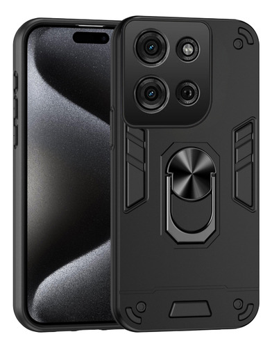 Funda Para Moto Edge 60 Fusion Sargento Valiente+mica