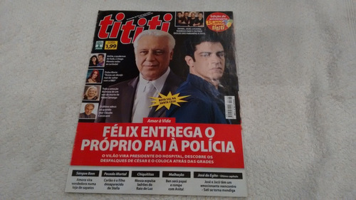 Revista Tititi 786 Novelas Amor À Vida Felix Anitta Rbd K712