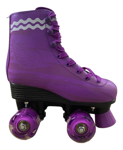 Patines Artisticos 4 Ruedas Morados Sml Jrdeportes