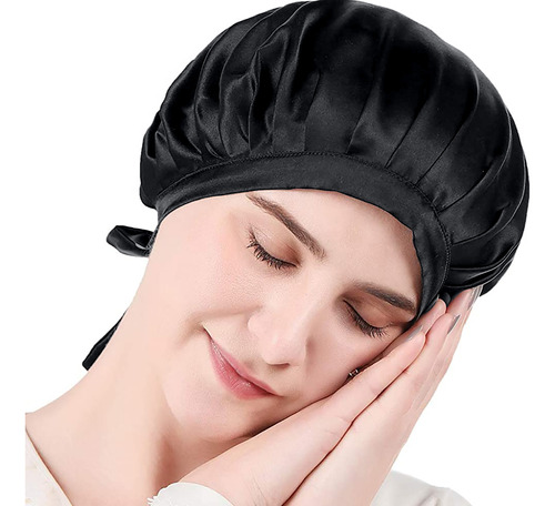 Gorra De Noche M De Pelo Largo Para Mujer, Para Tareas Domés