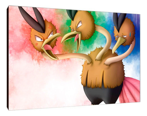 Cuadros Poster Pokemon Dodrio 20x29 (rio 8)
