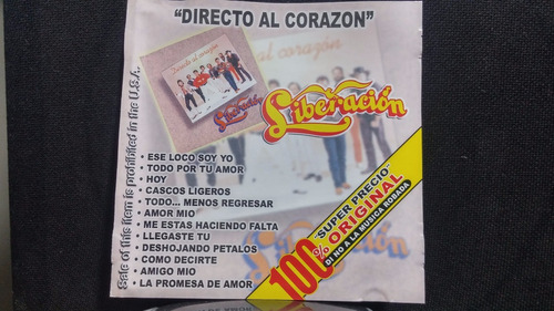 Liberacion - Directo Al Corazón (cd Original)