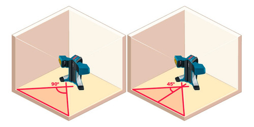 Nivel Láser De 3 Líneas Bosch Gtl 3 Para Azulejos Y Pisos