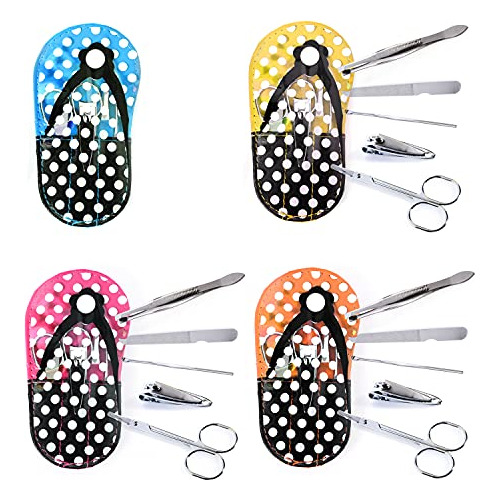 Kit De Manicura Spove Con Diseño De Chanclas 5 En 1 (juego D