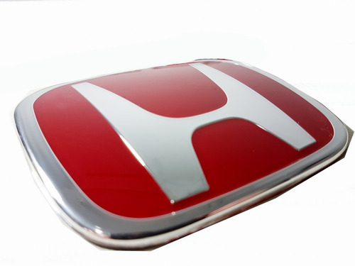 Insignia Logo Emblema Delantero Civic Si 2006-2011 Rojo!