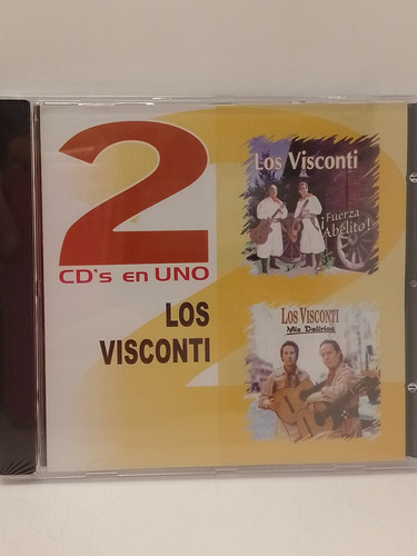 Los Visconti 2 Cd En Uno Cd Nuevo 