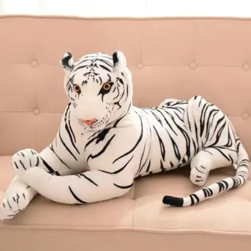 Grande peluche sales tigre blanc