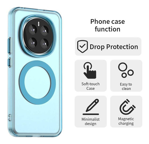 Funda Para Honor Magic7 Pro 5g Funda Para Honor 400 Pro X8c X9b X50 X60 X9c Funda Magnética De Piel Mate A Prueba De Golpes