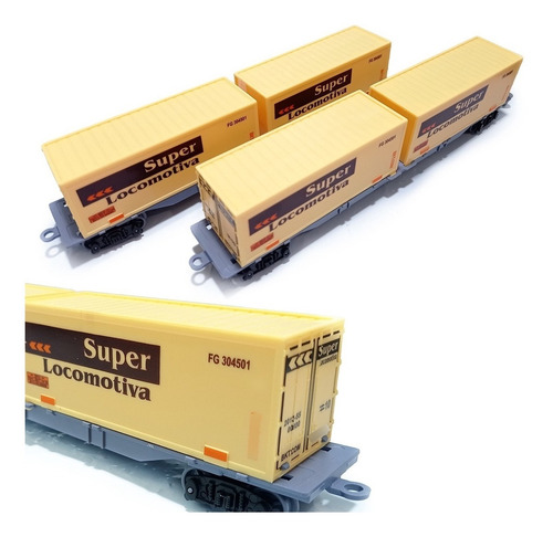 Imagem 9 de 10 de Ferrorama Trem Elétrico Máquina Locomotiva Pista Vagões