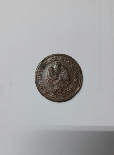 Moneda Colección, 50 Cent. 1915. Campo Morado, Guerrero. (Usado)