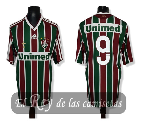 Camiseta Fluminense De Brasil adidas 100% Original Divina !! (Usado)