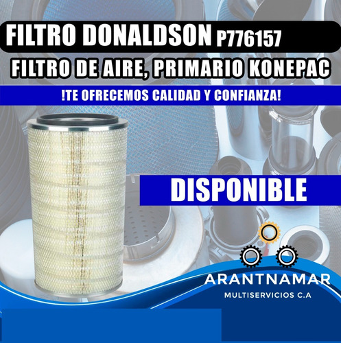 Filtro Aire Primario Donaldson P776157