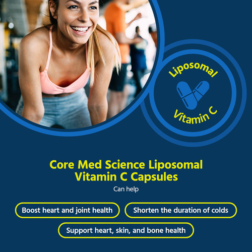 Core Med Science Vitamina C Liposomal 1000mg 180 Cápsulas