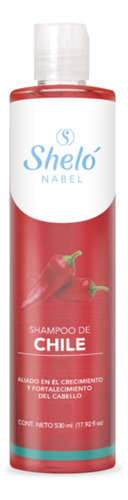 Shampoo Con Extracto De Chile Y Aloe Vera 530ml Shelo Nabel