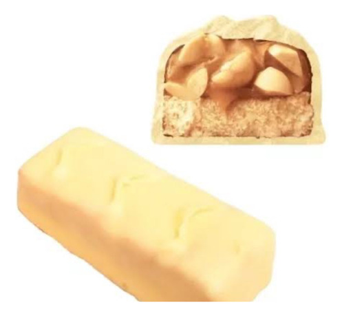 Kit 3 Barra Chocolate Mars Snickers Branco