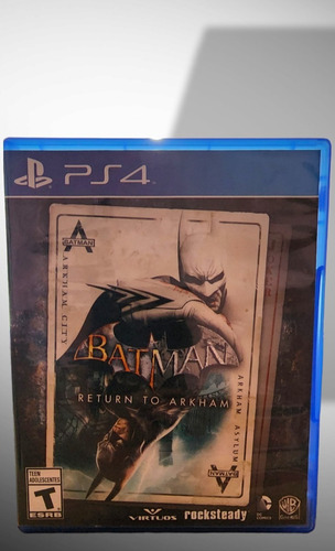 Paquete 4 Juegos Ps4 Mk11, Injustice 2, Batman Arkham Knight (Usado)