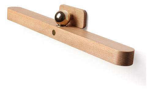 Lámpara De Pared Led De Madera, Giratoria De 360° Y Magnétic