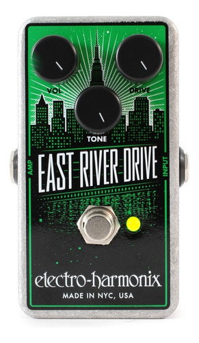 Pedal Electro Harmonix East River Drive - Ehx Cor Prata