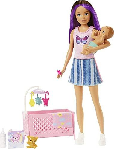Muñeca Barbie Skipper Babysitters Inc Con Accesorios